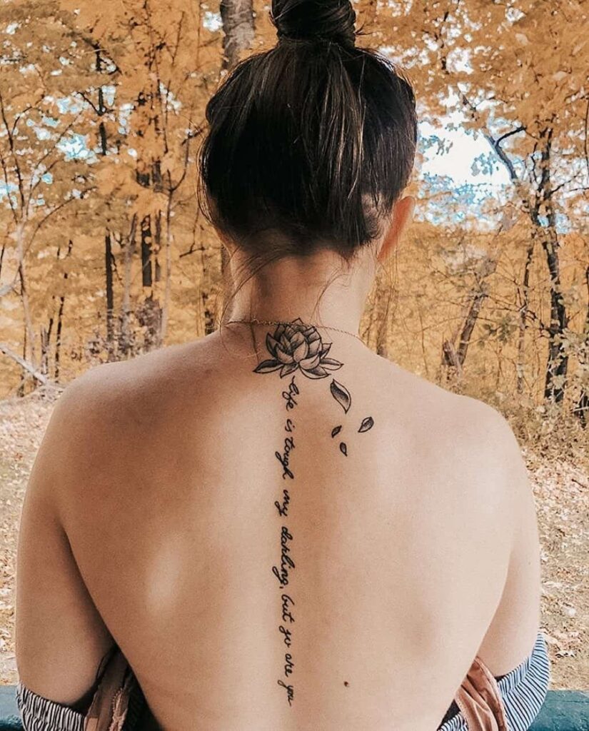 Spine Tattoo